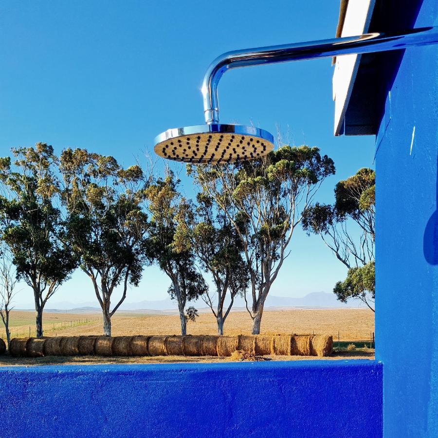 Die Blouhuis Farmhouse Retreat With A Hot Tub Cloeteskraal Exteriér fotografie